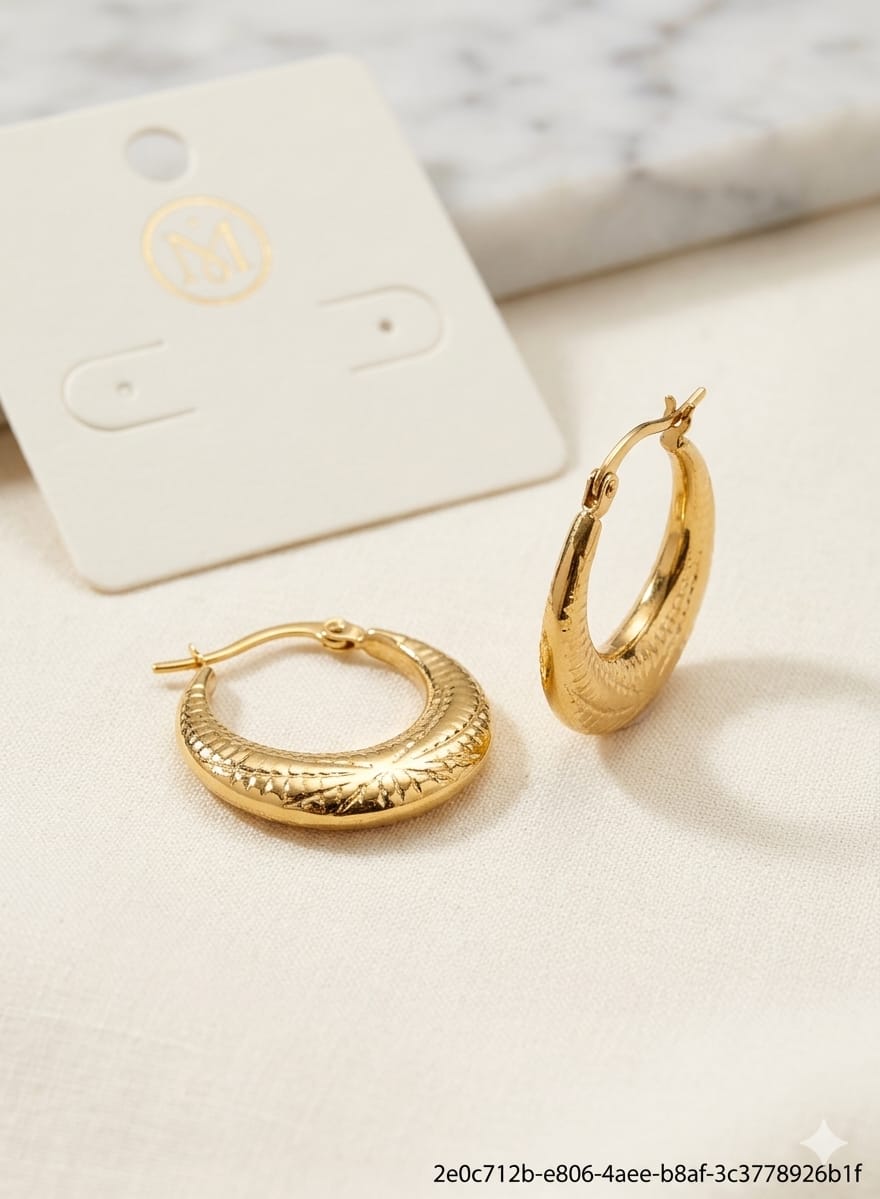 Simple Hoop Earing Stainless Steel
