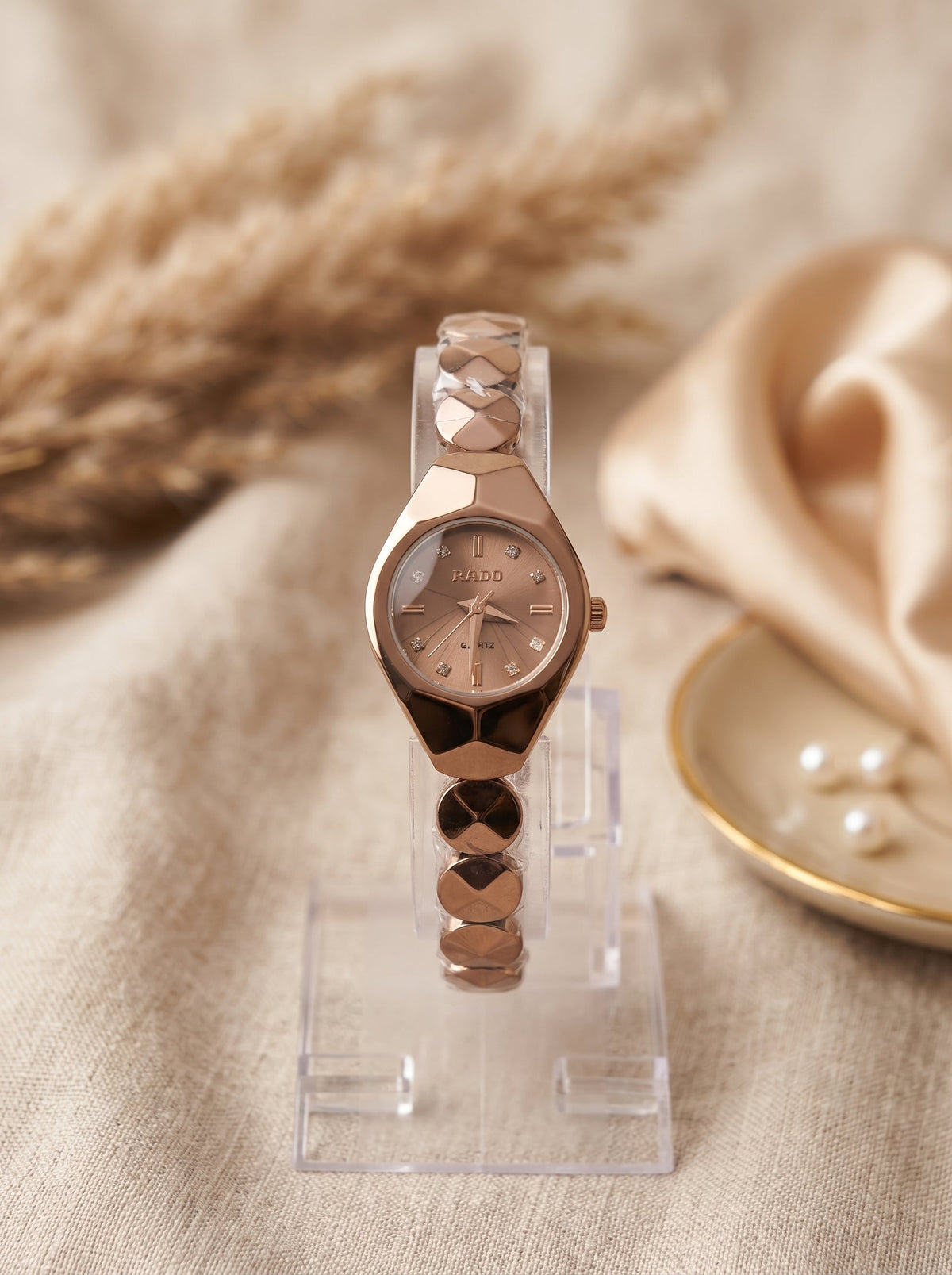 Rado Oval Classic Women Watch - Rose