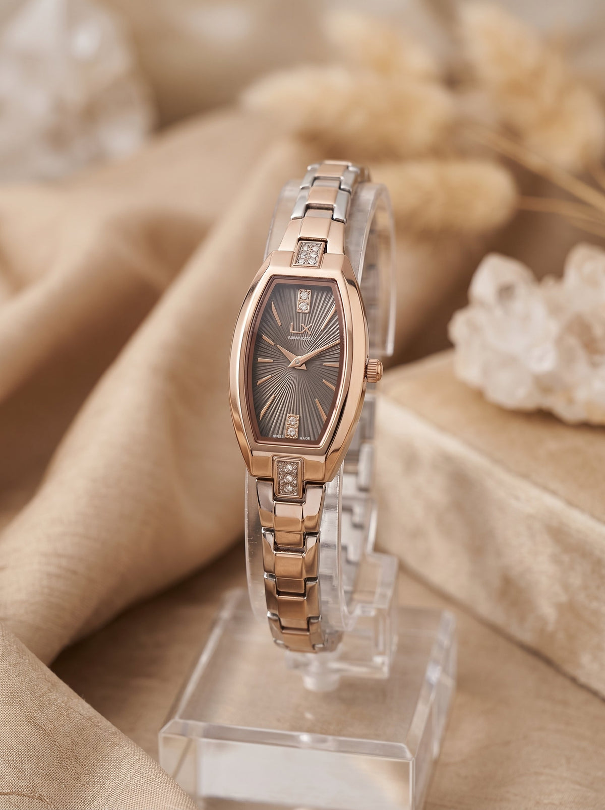 The Oval Classic LX Women Watch - Silver