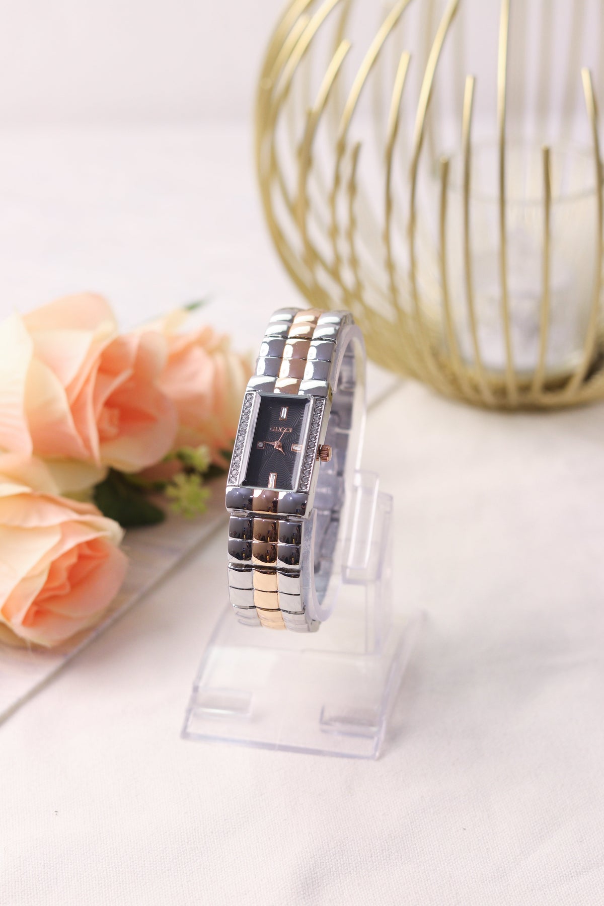 Gucci Shackle Women Watch (Two-Tone)