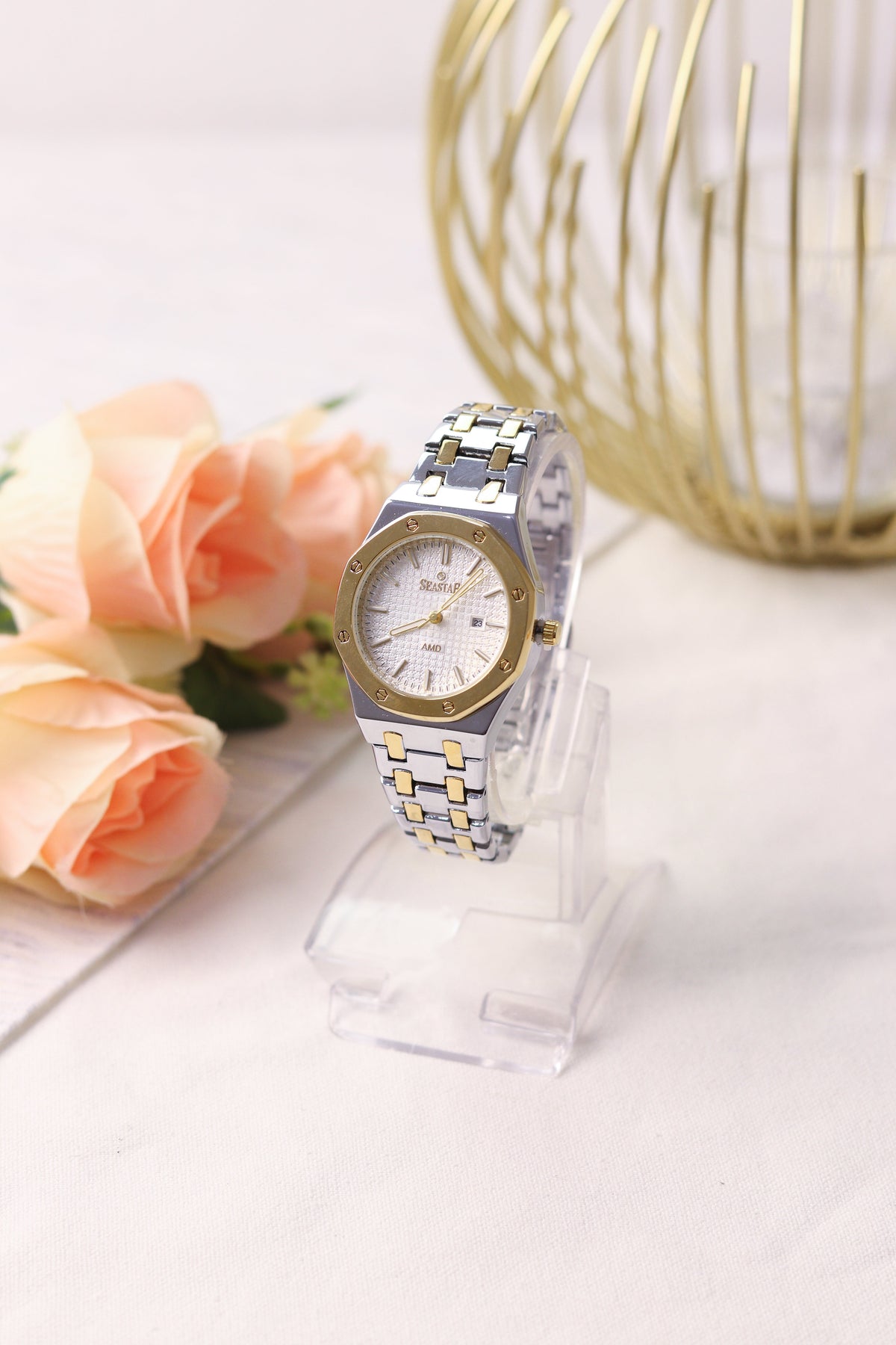 Seastar Premium Women Watch (White Dial)
