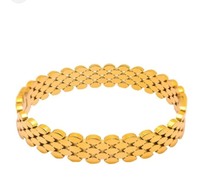 Gold Bangle Stainless Steel