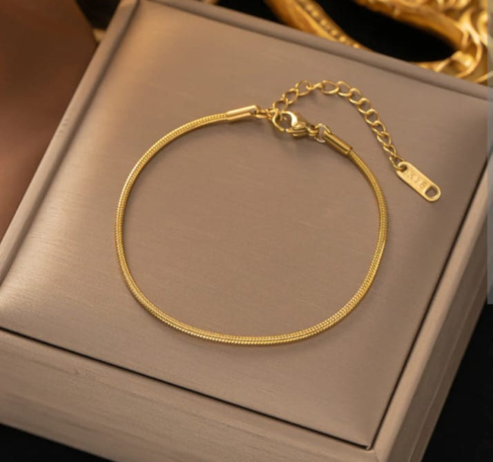 Gold Stainless Steel Bracelet