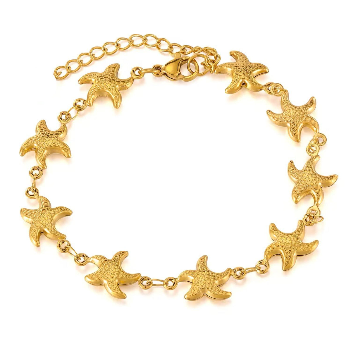 Viral Link Stainless Steel Anklet