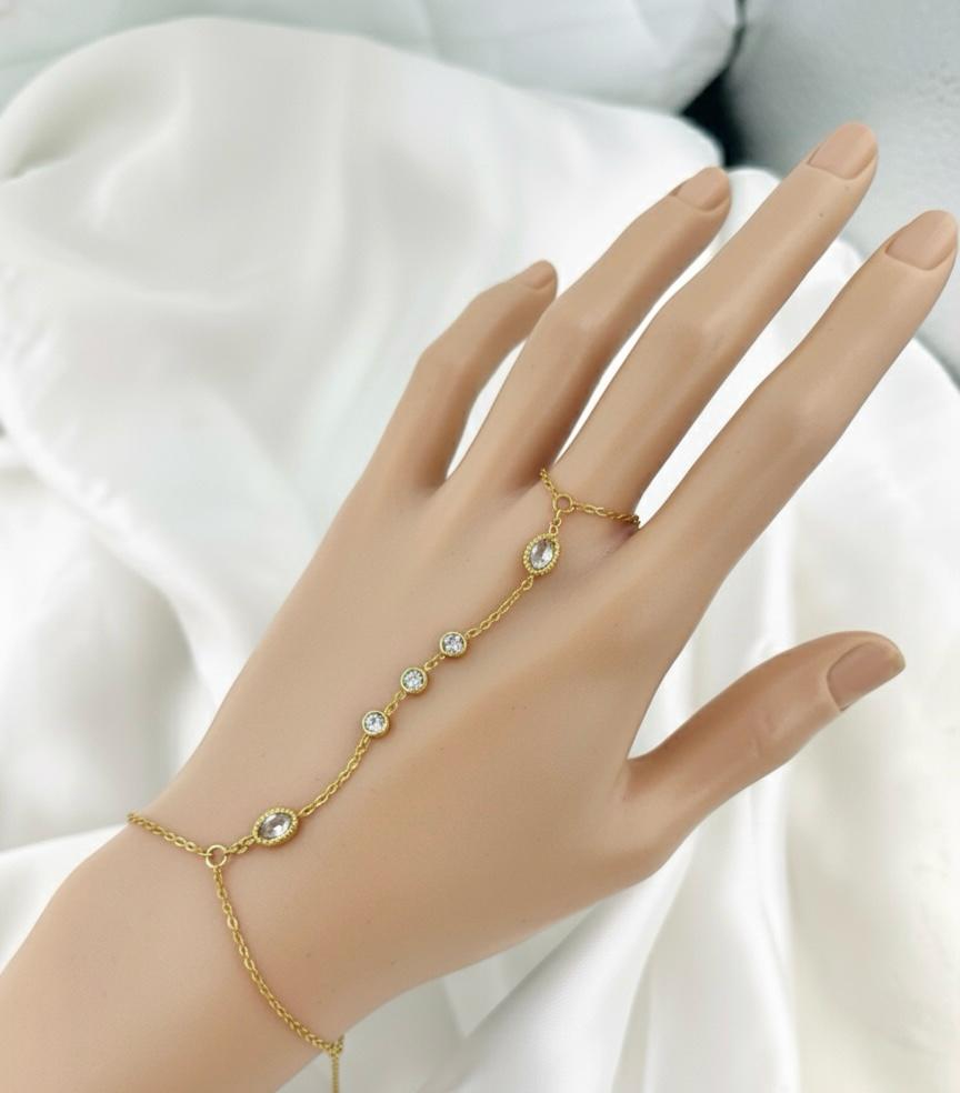 Luxe Crown Stainless Steel Anja