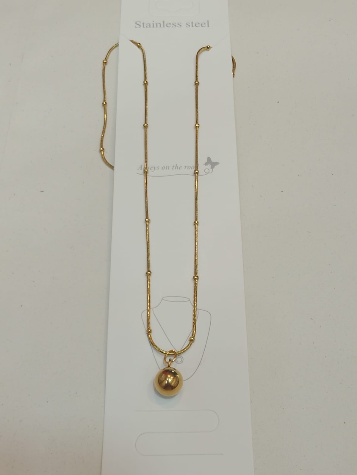 Aurora Stainless Steel Necklace