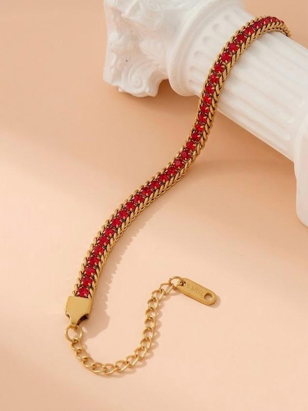 Red Luster Bracelet (adjustable)