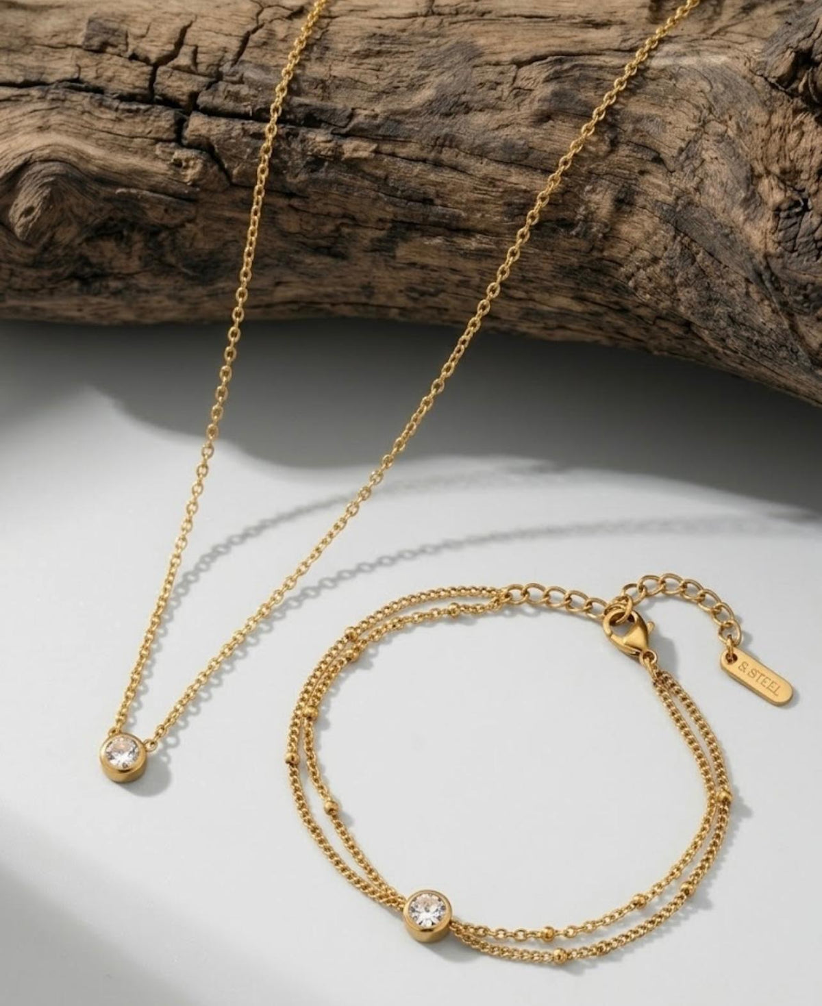 Stainless Steel Diamond Set