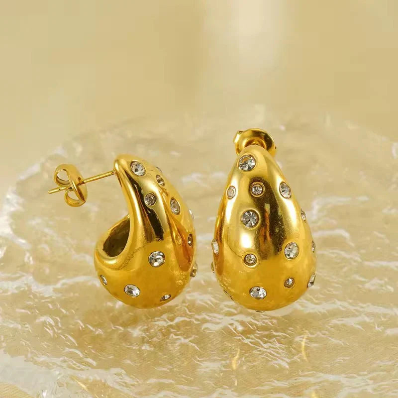 Teardom Earrings 18k