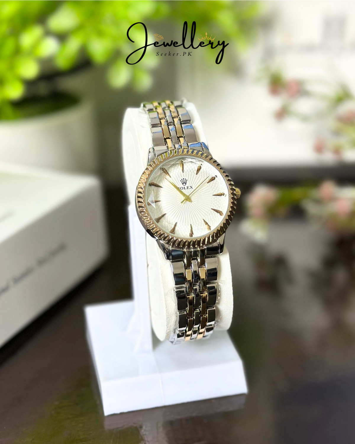 Rolex Two-Tone Women Watch
