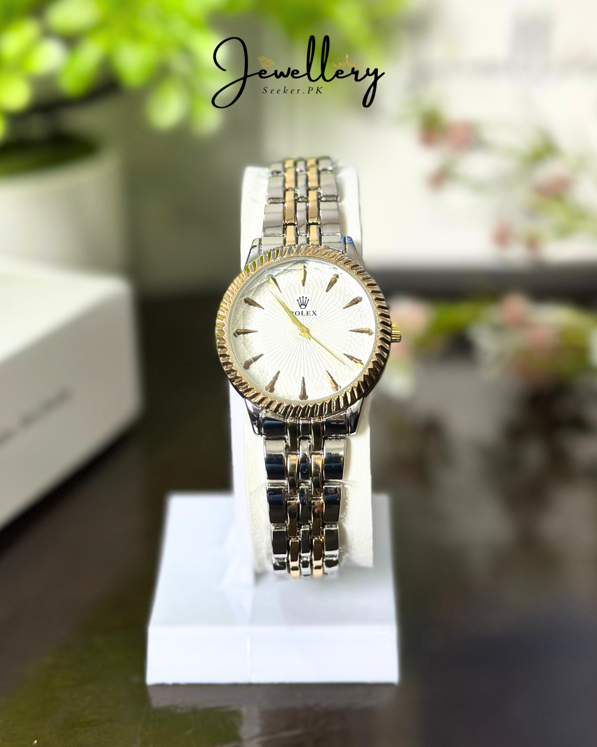 Rolex Two-Tone Women Watch