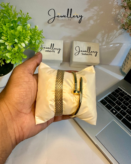 Nail Bangle & Rowena bracelet Deal