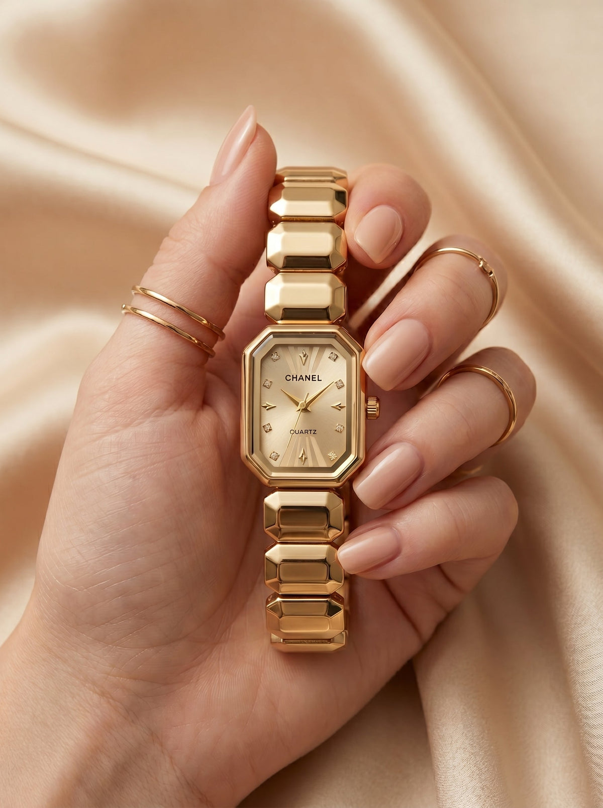 Chanel Golden Elegant Oval Women Watch