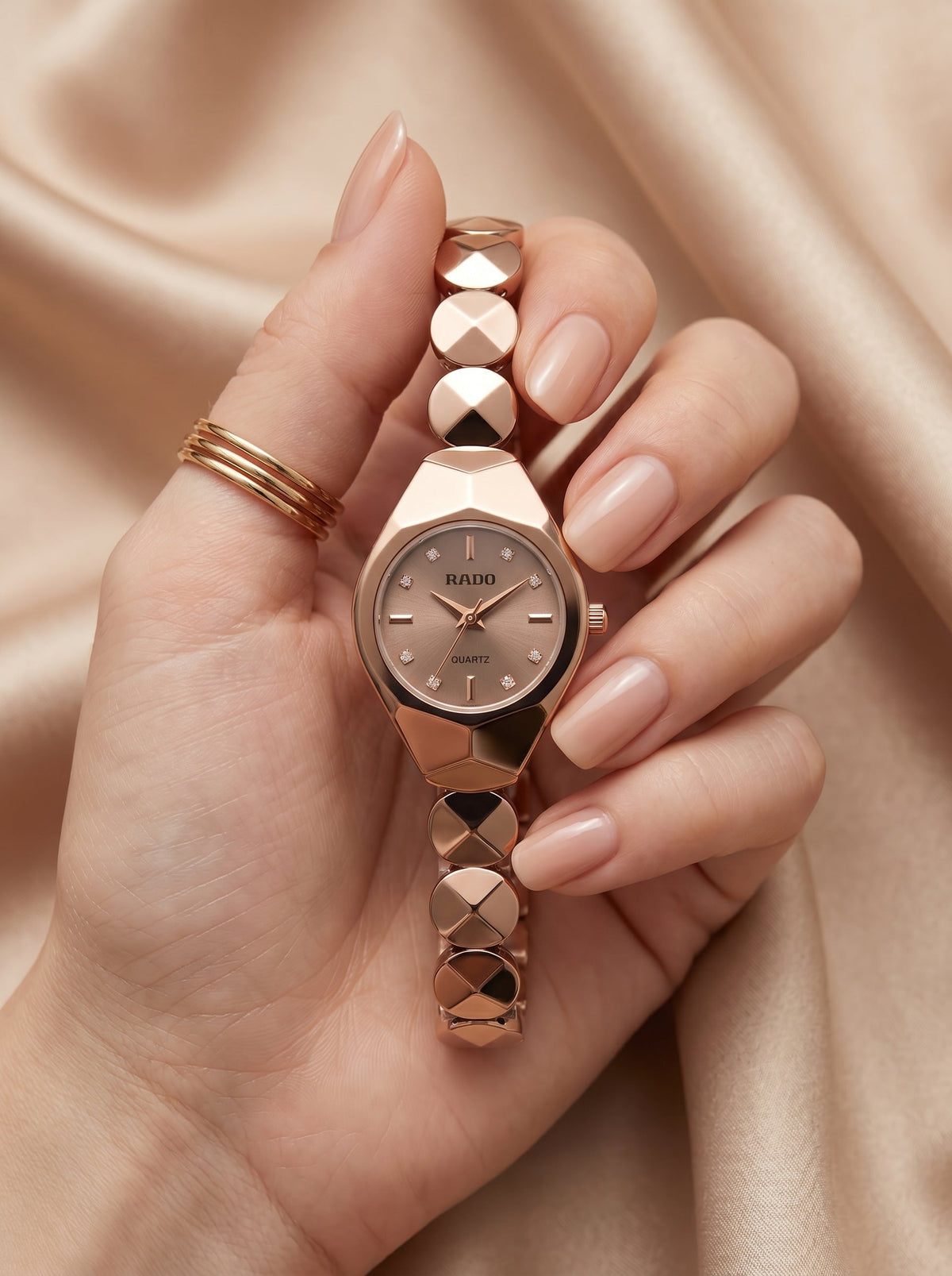 Rado Oval Classic Women Watch - Rose