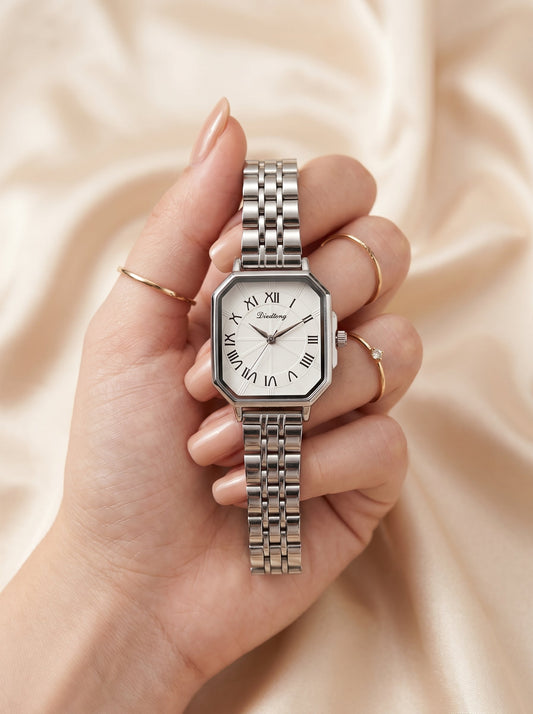 Dicaihong square  Women Watch Silver