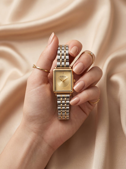 Dicaihong Two-Tone Women Watch