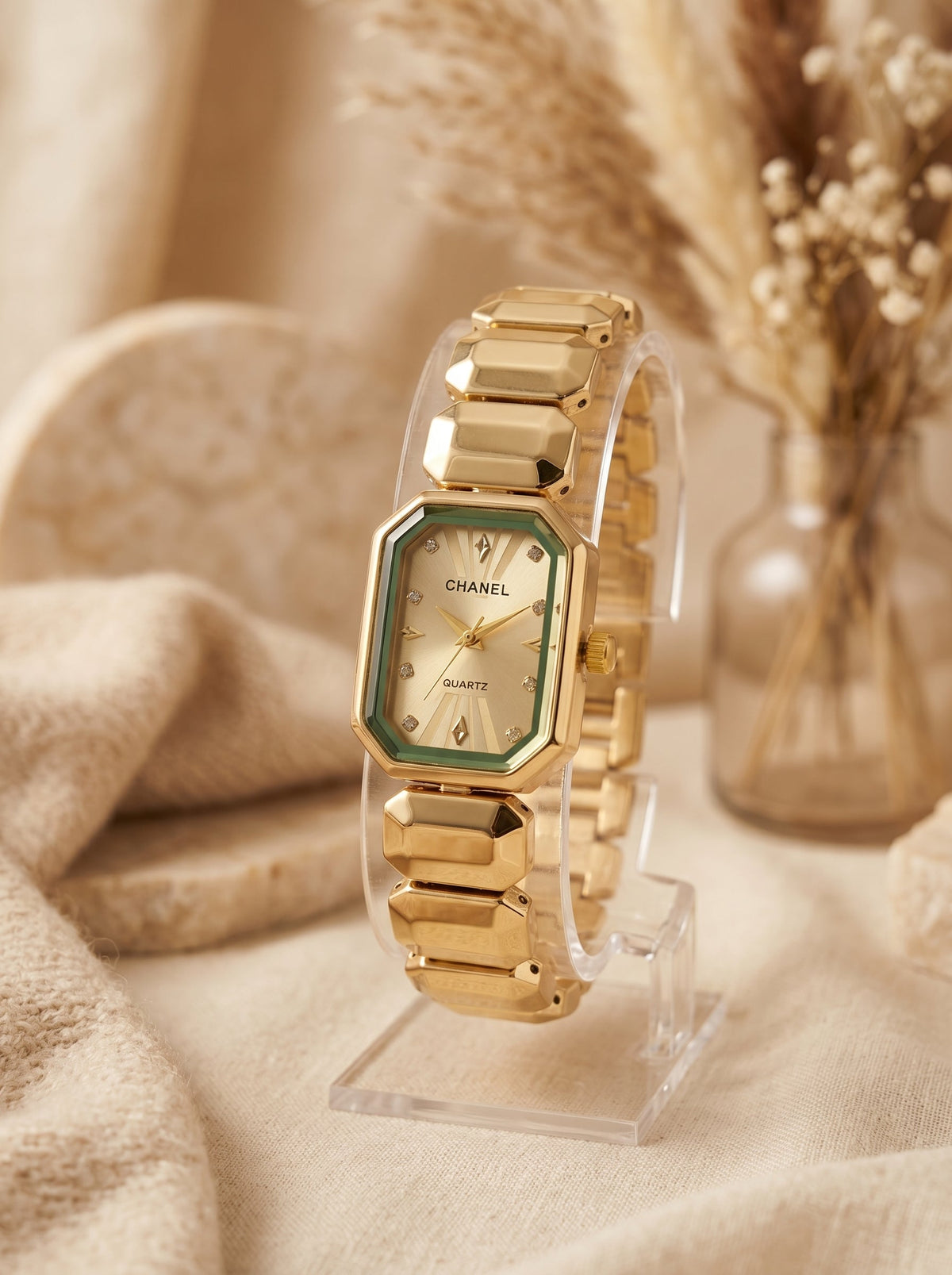 Chanel Golden Elegant Oval Women Watch