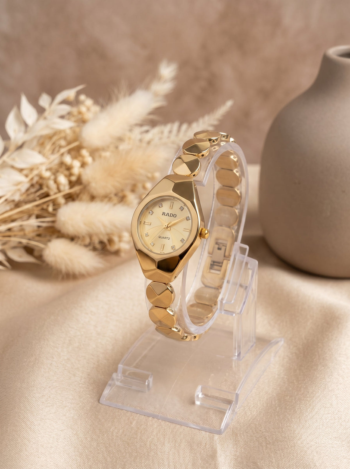 Rado Oval Classic Women Watch - Golden