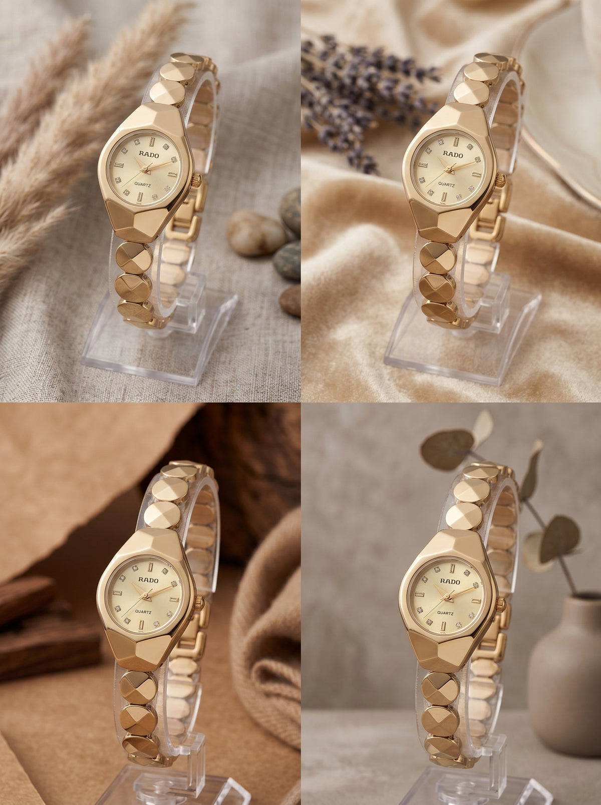 Rado Oval Classic Women Watch - Golden