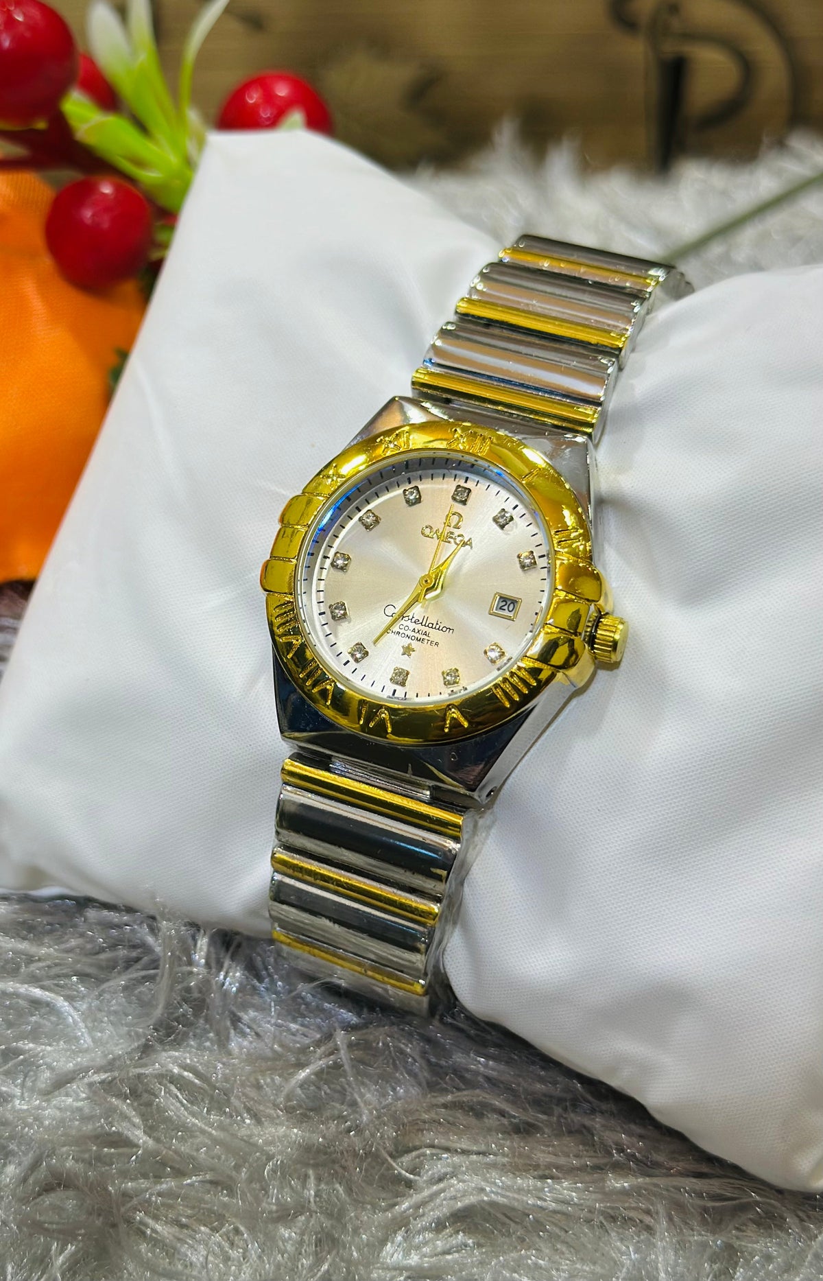 OMEGA Two-Tone Women Watch