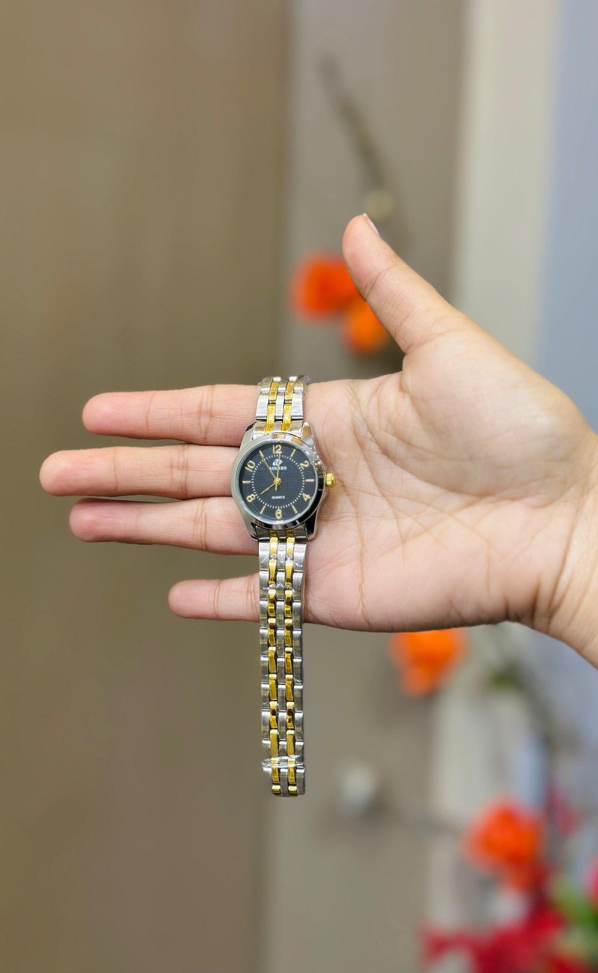 Aderbo Two Tone Women Watch