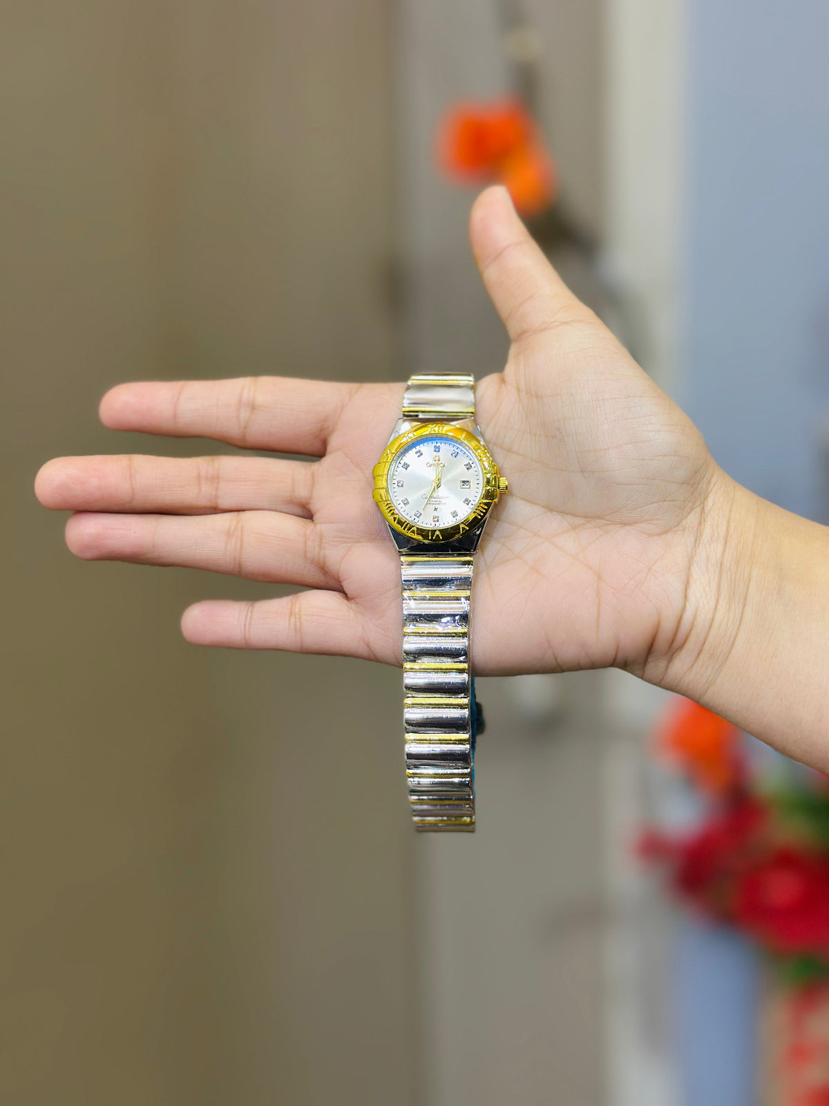 OMEGA Two-Tone Women Watch