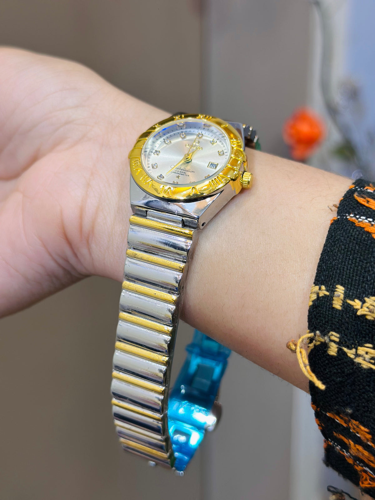 OMEGA Two-Tone Women Watch
