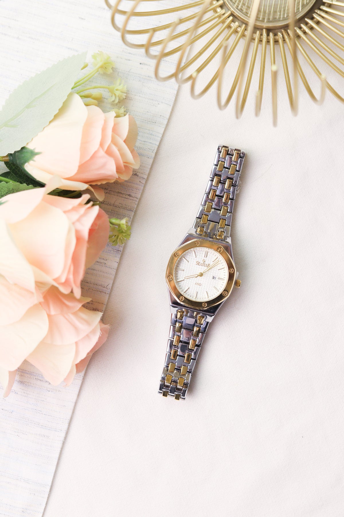 Seastar Premium Women Watch (White Dial)