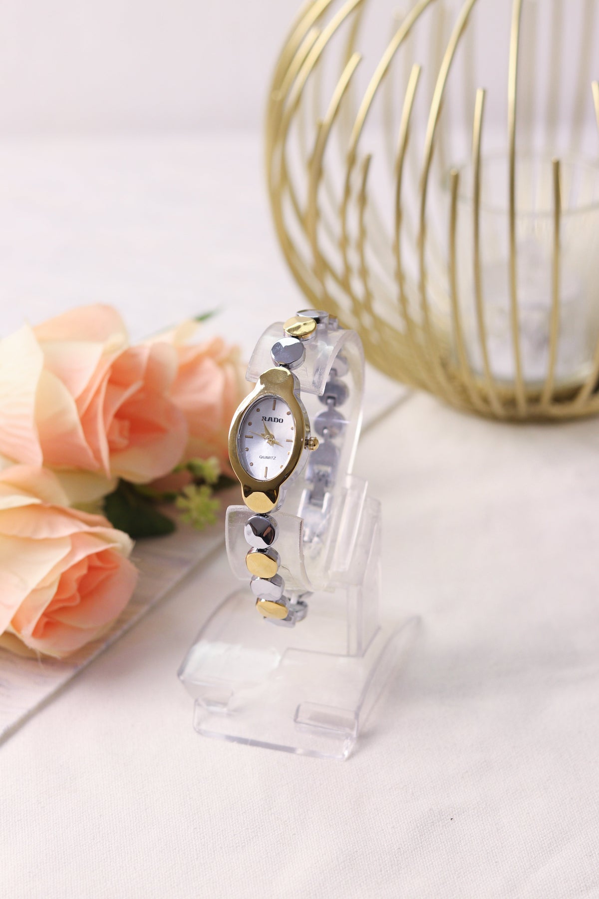 Mini Rado Classic Two Tone Women Watch