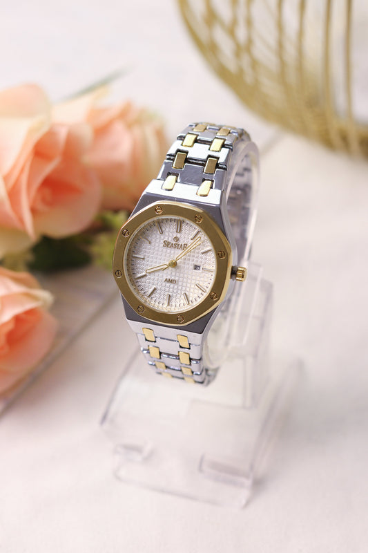 Seastar Premium Women Watch (White Dial)