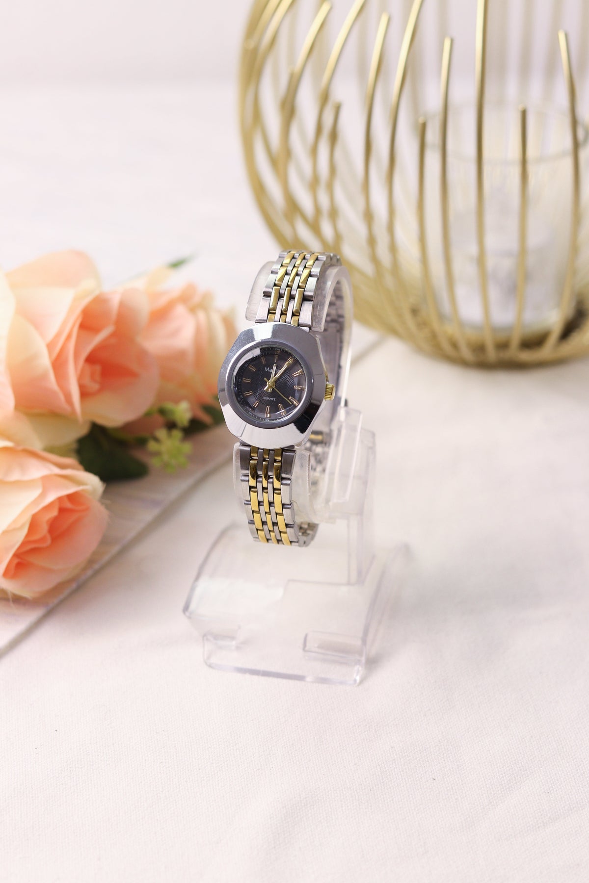 Master Mini Two-Tone (Black Dial)