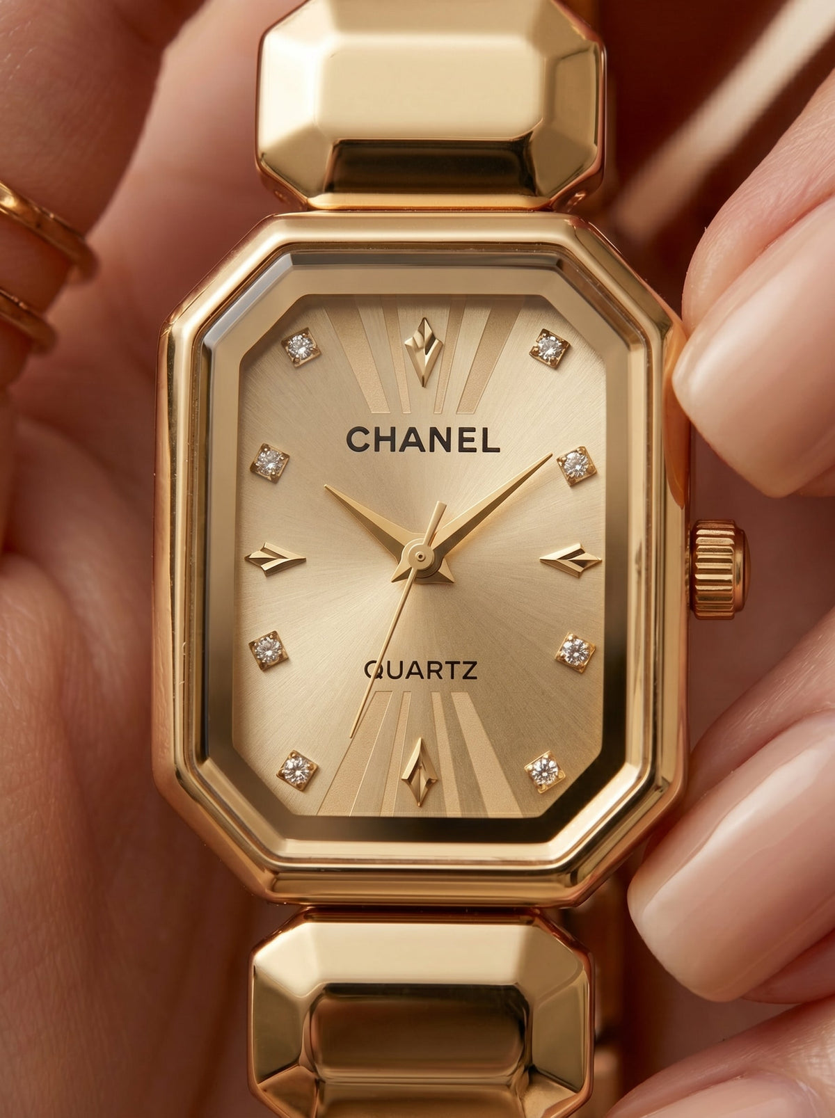 Chanel Golden Elegant Oval Women Watch