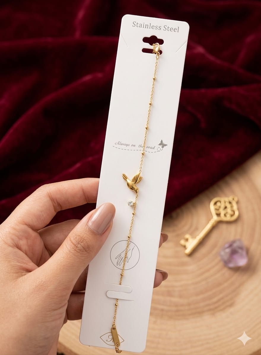 Gold Decent Stainless Steel Bracelet