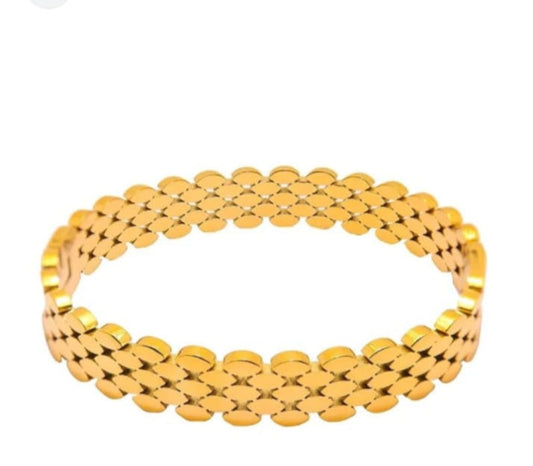 Gold Bangle Stainless Steel