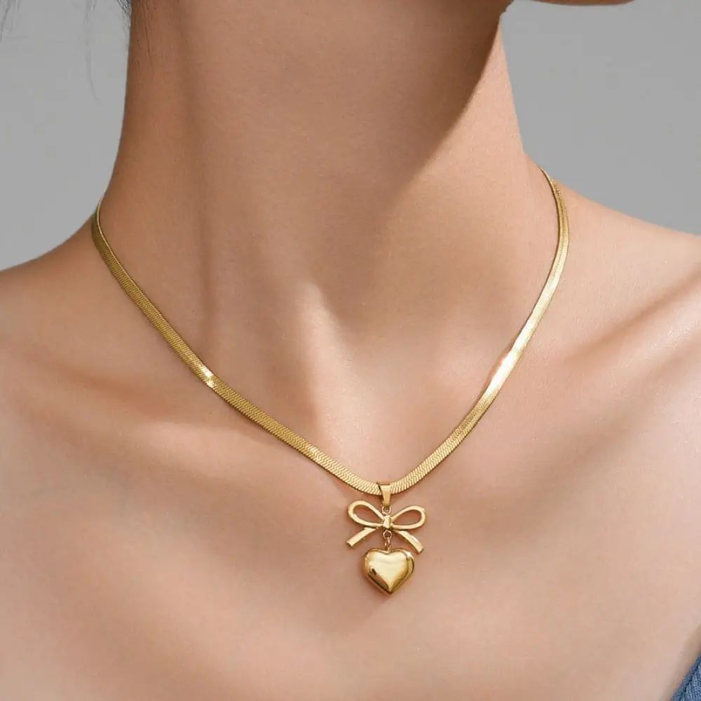 Bowknot Heart 3 Piece Set