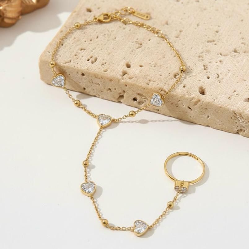 White Heart  Diamond Anja