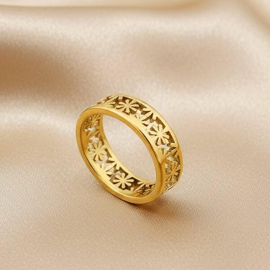 Anti-Tarnish Stainless Steel Ring