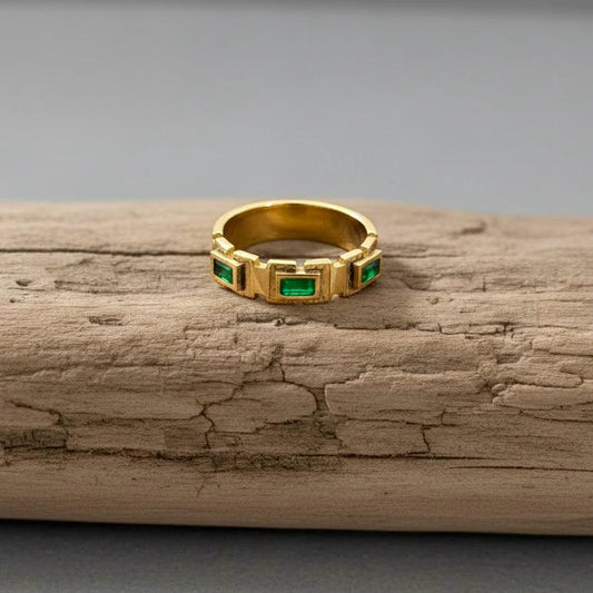 Elegant Stainless Steel Ring