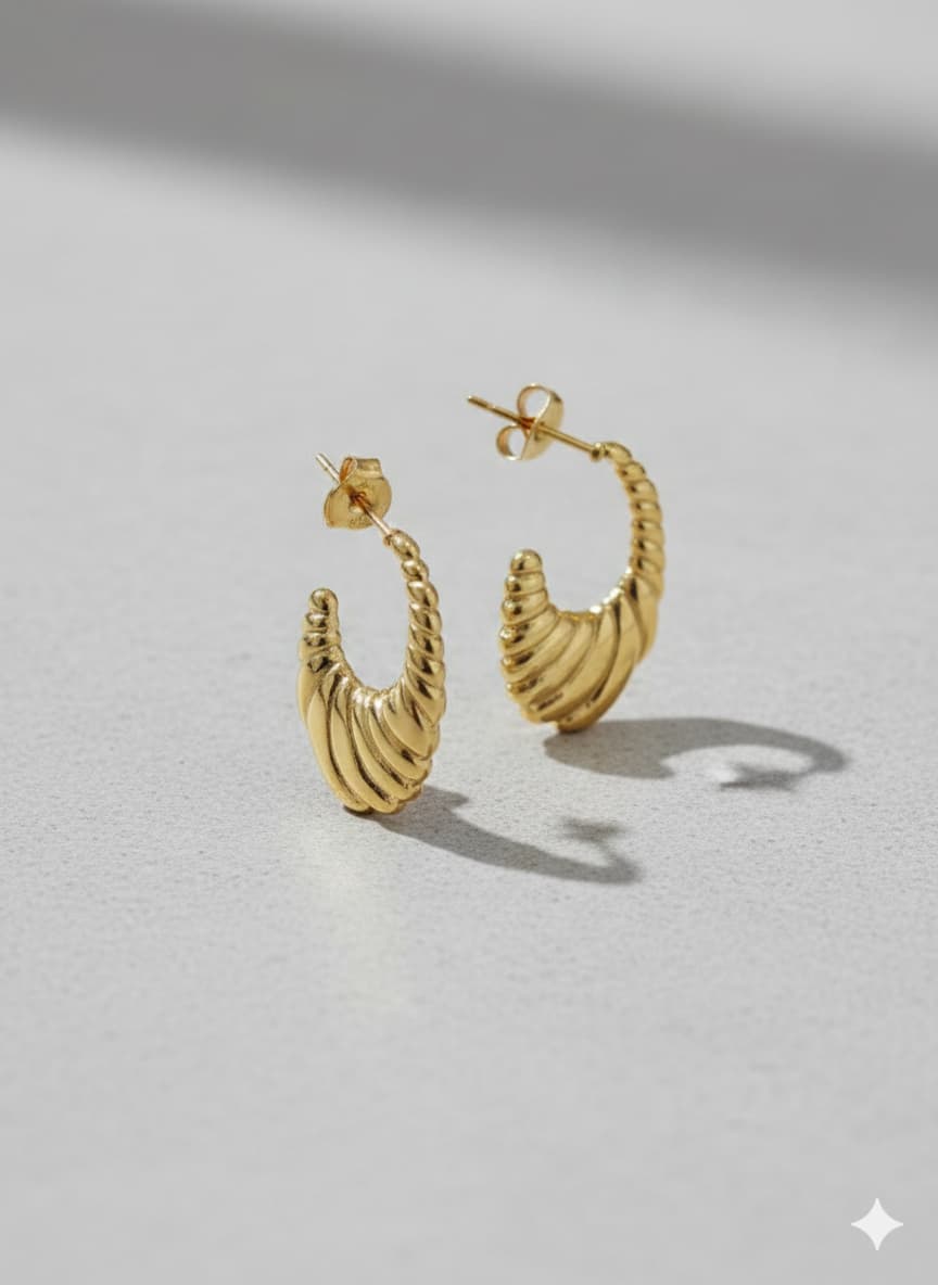 Trendy Stainless Steel Earrings