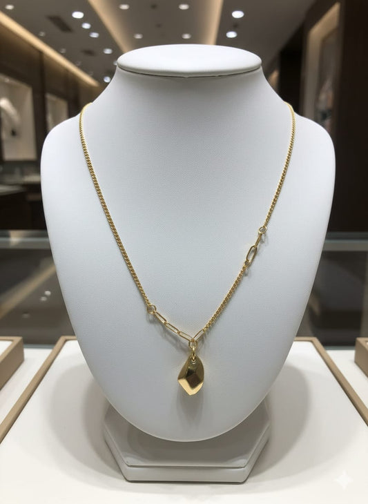 Golden Grace Stainless Steel Pendant