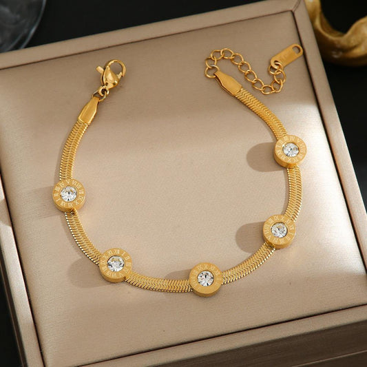 Noble Shine Stainless Steel Bracelet