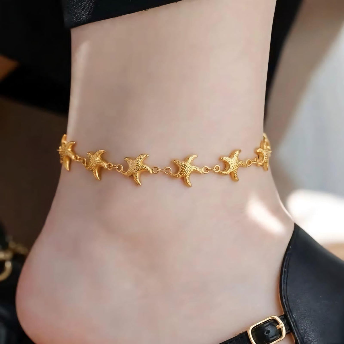 Viral Link Stainless Steel Anklet