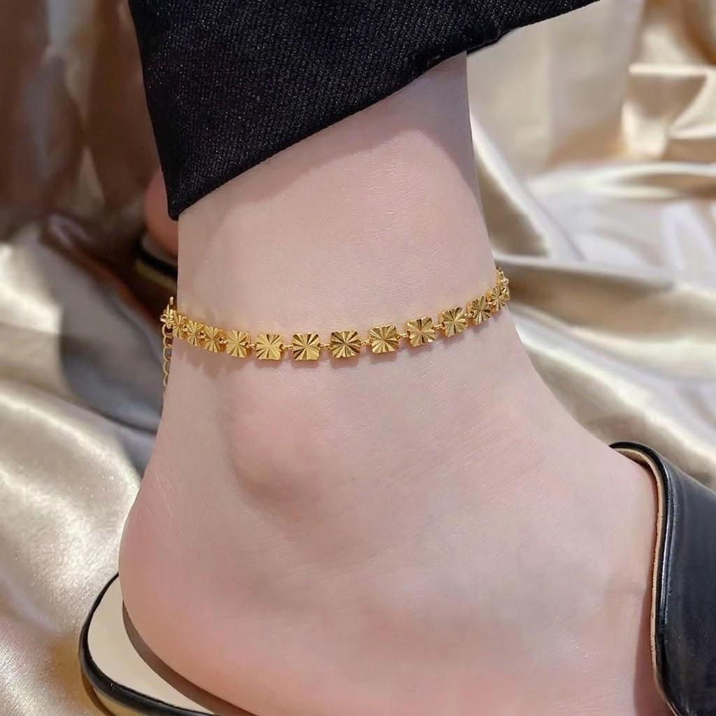 Rania Spark Stainless Steel Anklet