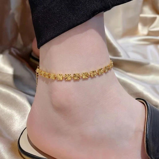 Rania Spark Stainless Steel Anklet