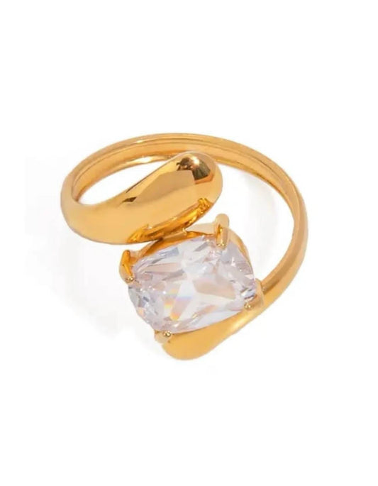 Queen Charm Stainless Steel Ring