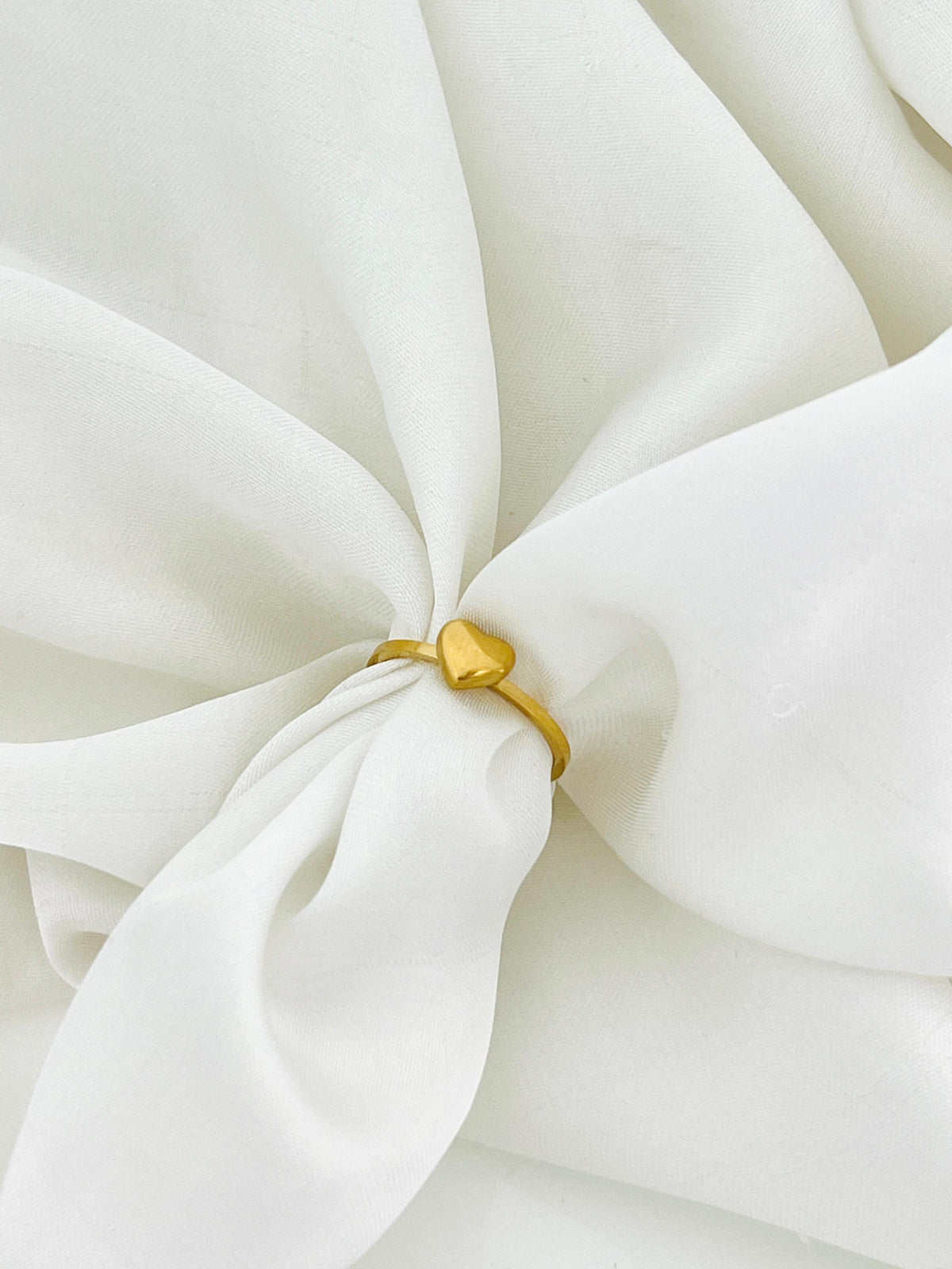 Heart Stainless Steel Ring