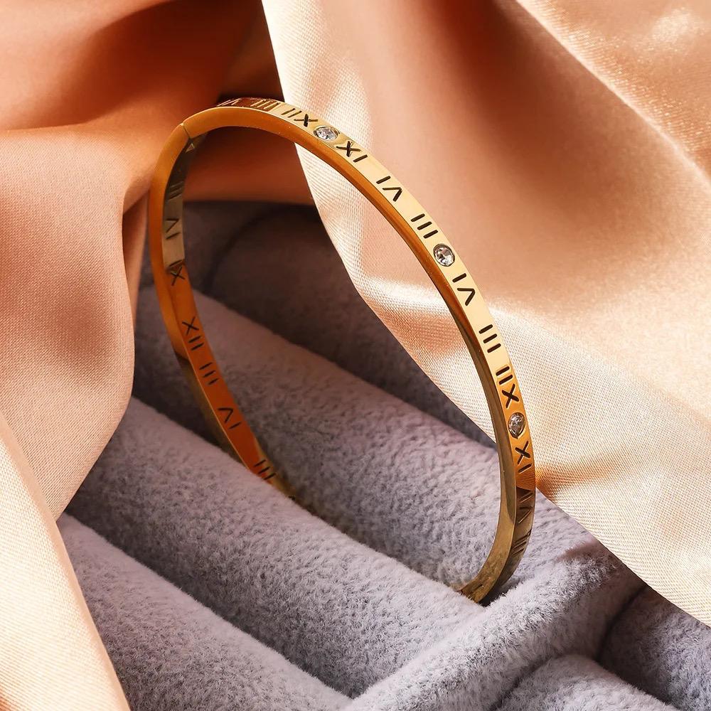 Alpha Edge Stainless Steel Bracelet