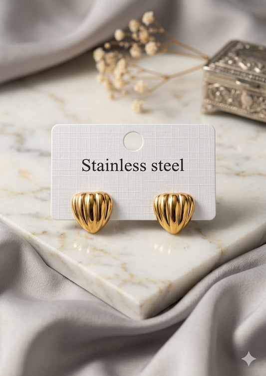 Trendy Spark Stainless Steel Earrings