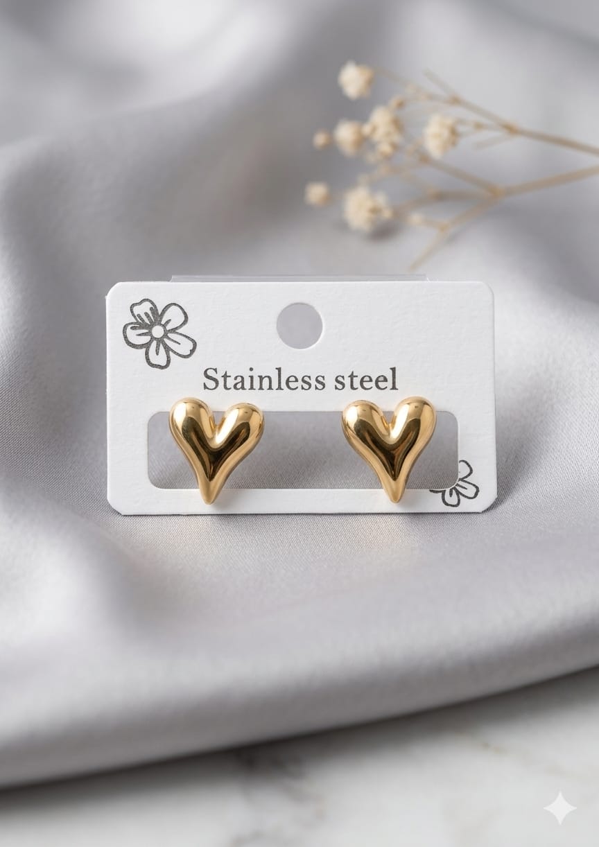 HeartBond Stainless Steel Earring