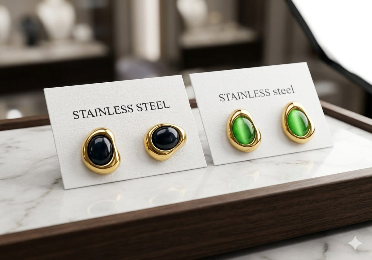 Charmy Luxe Stainless Steel Earrings